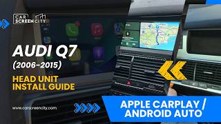 Audi Q7 (2006–2015) Screen Upgrade | Apple CarPlay &amp; Android Auto Installation