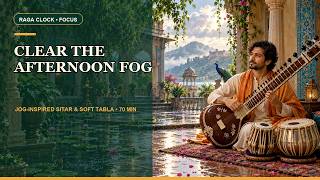 Clear the Afternoon Fog | Jog-Inspired Sitar & Soft Tabla | 70 Minutes screenshot 3