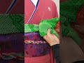 振袖の帯揚げの結び方👘