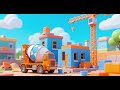 Cement Mixer Builds the Class Nursery Rhymes Kids Songs