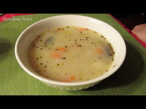 krupnik-soup---depression-era-recipe---polish-food---barley-potato-soup