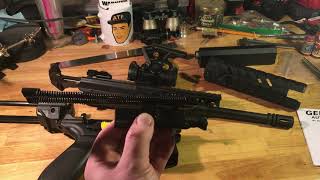 Geissele MPX Parts - SSA and SCH - Trigger and Charging Handle