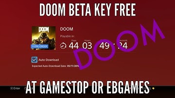Grab a DOOM closed beta key at GameStop and EB Games this weekend
