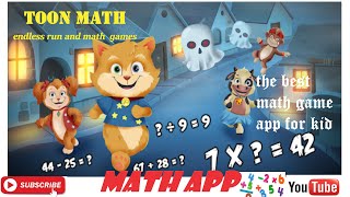 MATH APP | TOON MATH | Endless Run and Math Games#review#tamil screenshot 5