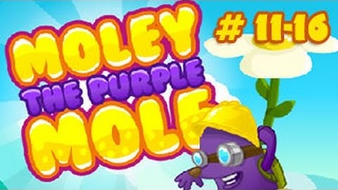 Purple Mole Walkthrough Level 11-16 （Html5）