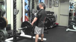 Snatch Grip Rack Pulls from Below Knee