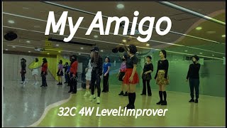My Amigo (나의 친구) - Line Dance -내곡 라인댄스 초급반 - Level : Improver