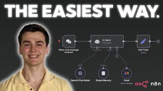 How to Easily Build AI Agents With n8n  (Step-By-Step Guide)