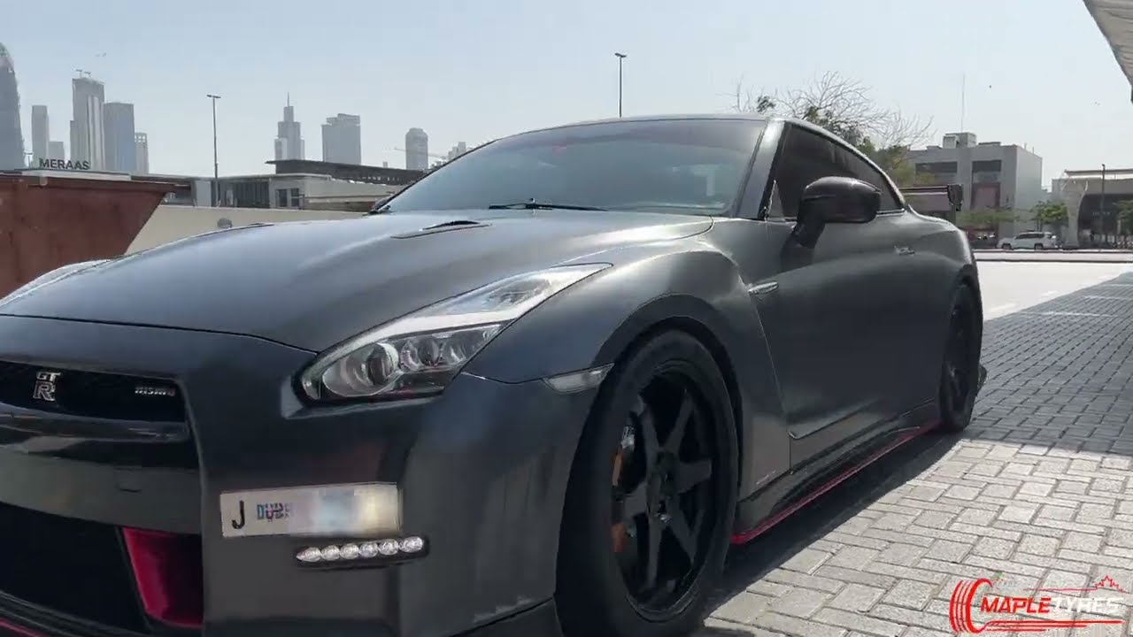 Maple Tyres | Michelin Pilot Sport Cup 2 Fitted to Nissan GTR | Dubai, UAE