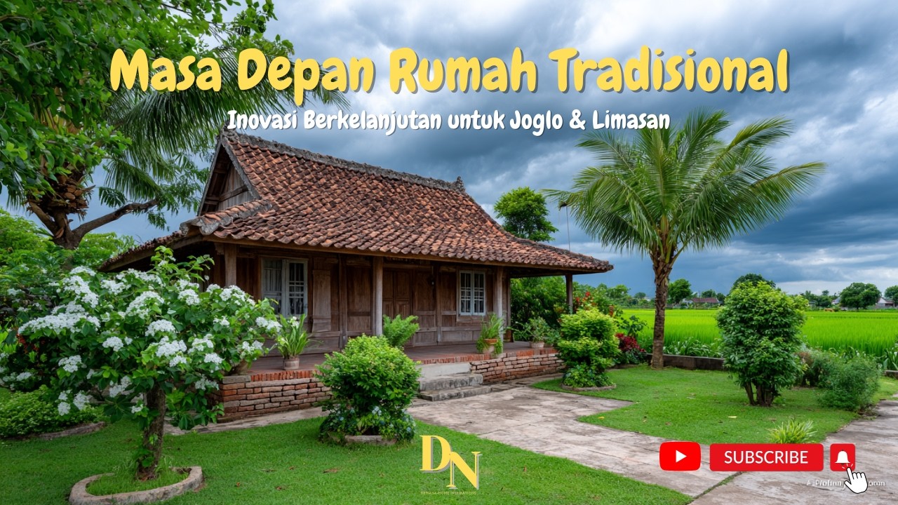 Masa Depan Rumah Tradisional 🌿✨ Inovasi Berkelanjutan untuk Joglo & Limasan 🏡🔆