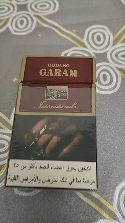 Gudang Garam the Gangsters Cigarette 😉🚬 #cigarette #gudang #garam #smoke #unbox #shorts #shortsfeed