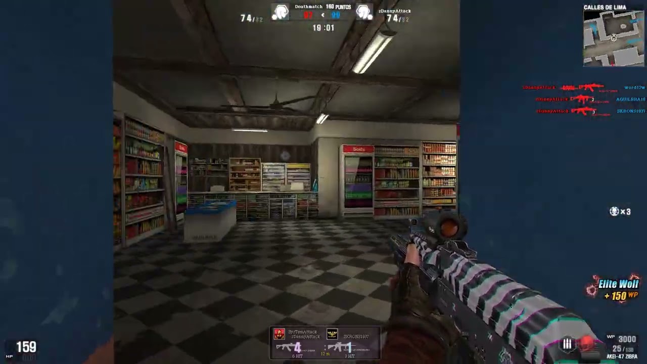 Hack word12w dando puro HS 1 hit y volando , se queda quieto para volar .