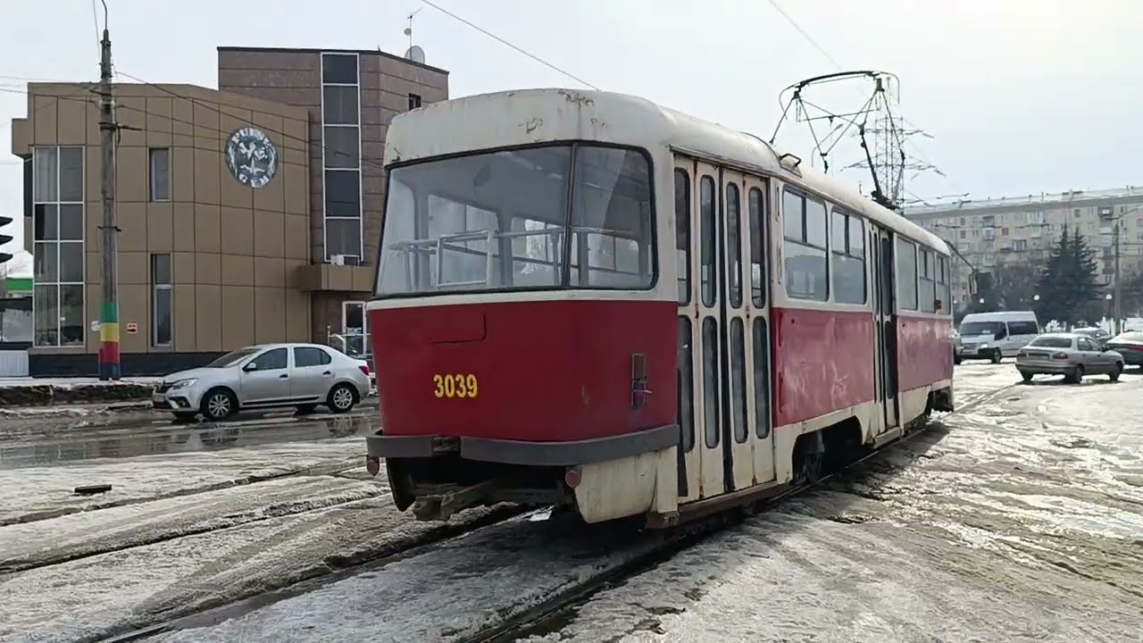 Невелика Добірка Харківських трамваїв#winter#2026#automobile#харків#транспорт#travel#трамвай