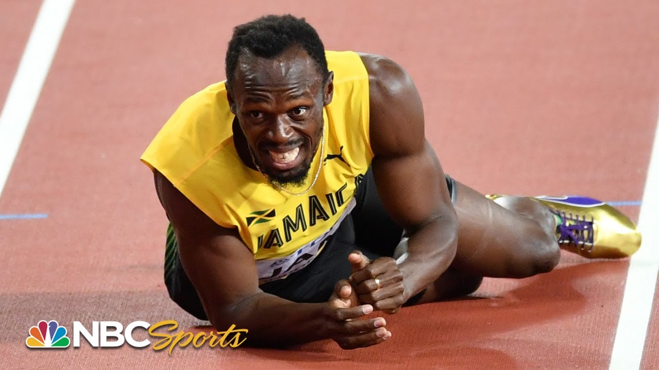 Usain Bolt S Last Race Ends In Disaster Photo Finish Nbc Sports Youtube
