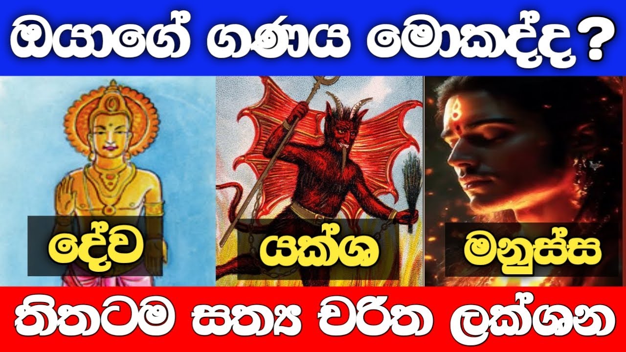 ගණය අනුව ඔයාගේ බලගතු චරිත ලක්ශන තිතටම - හිත හයිය අය බලන්න ( ඔබේ ඝනය ඔබ ගැන සියල්ල හෙළි කරයි. )
