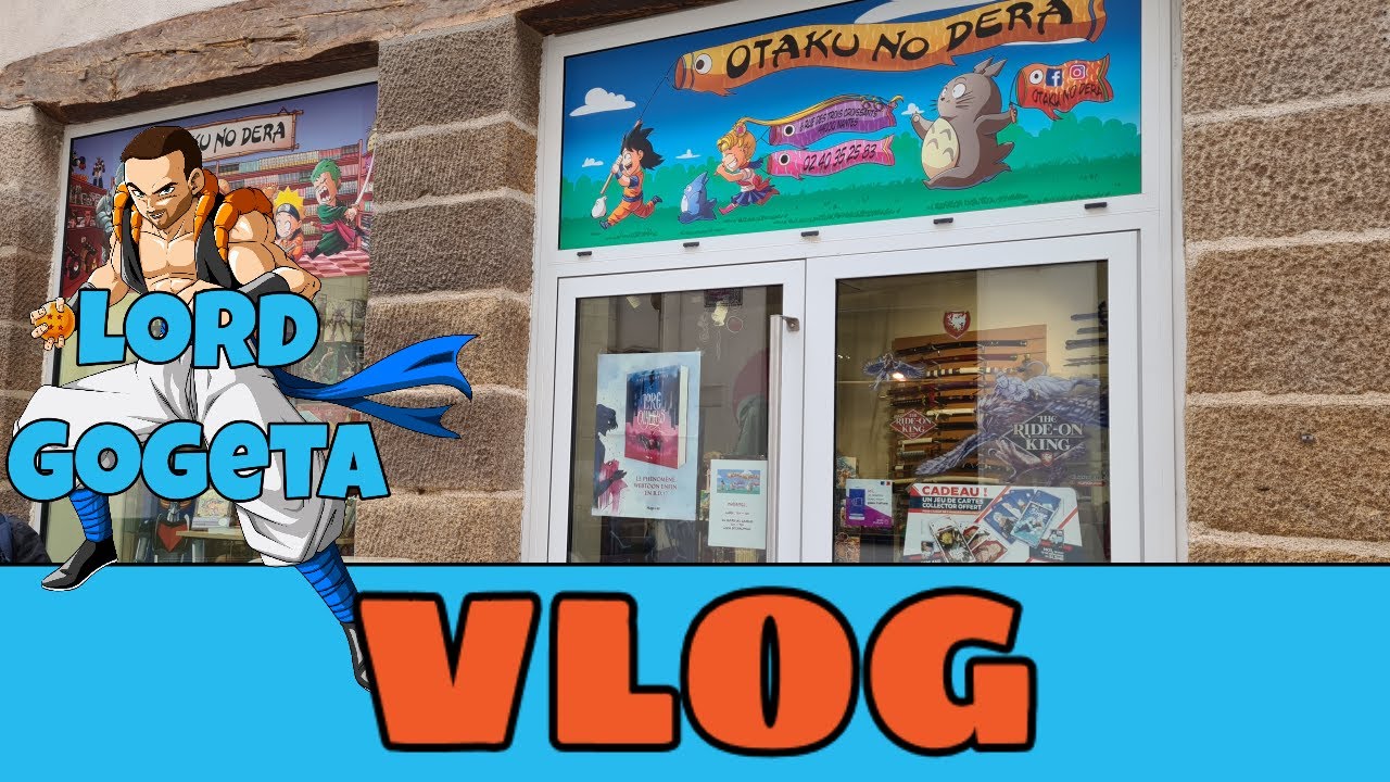 VLOG Visite de la boutique Otaku No Dera - YouTube