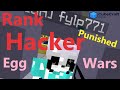 【vs Rank Hacker】EggWars CubeCraft bedrock minecraft PVP server game play Cheater