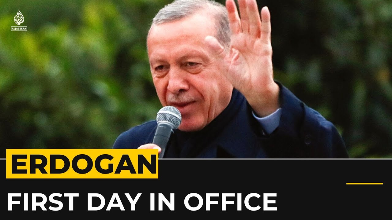 الانتخابات التركية: أول يوم للرئيس أردوغان في منصبه