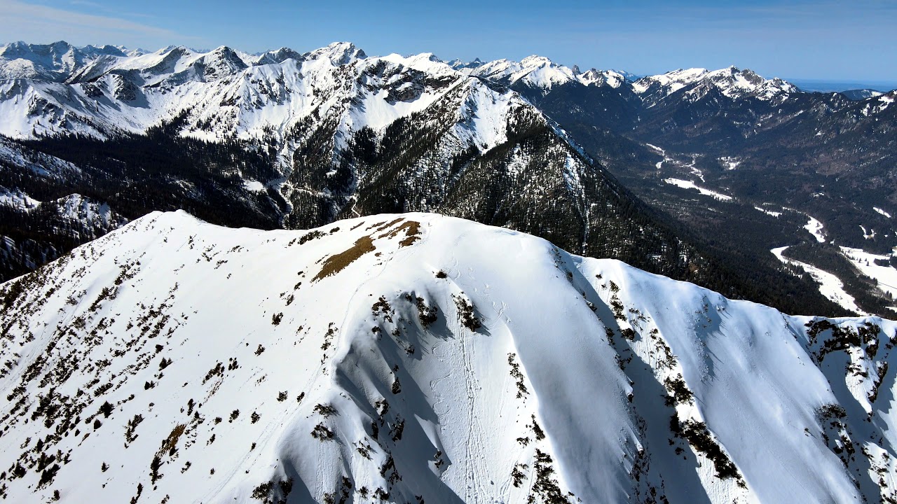 Notkarspitze in 360 Grad am 28.03.2021