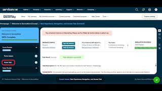 Forms Task | Forms Module | Welcome to ServiceNow | ServiceNow | Virtual Internship
