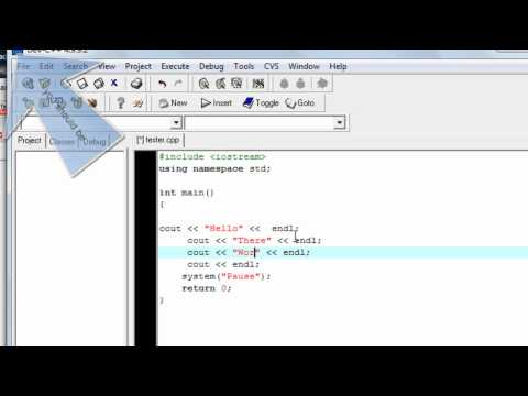 C++ Tutorial For Beginners  2 - Cout Function