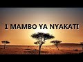 1 Mambo Ya Nyakati Good News Audio Bible