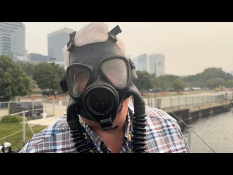 WWII Navy Smoke Masks: Perfect for Canadian Wildfires!