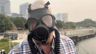WWII Navy Smoke Masks: Perfect for Canadian Wildfires!