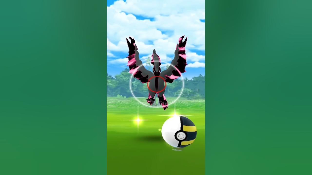 Caught SHINY GALARIAN MOLTRES from Incense 