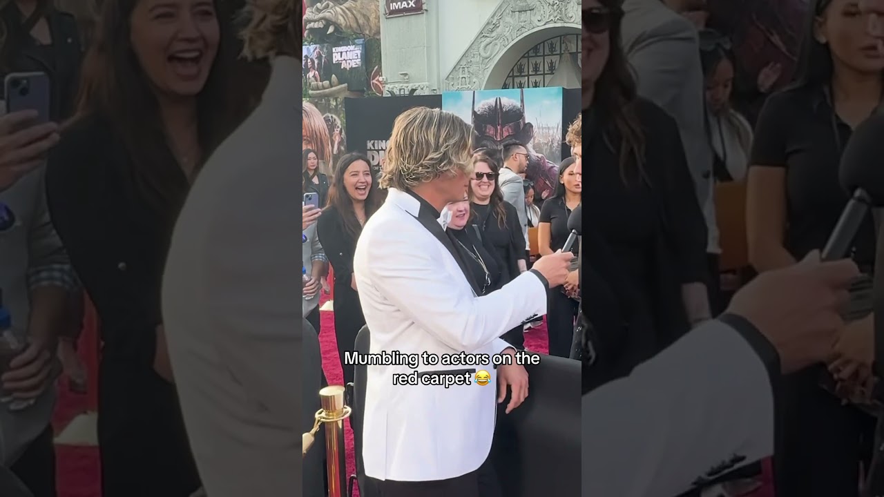 Бормочу актерам на КРАСНОЙ ДОРОЖКЕ 💀