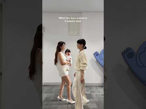 When two boss women <strong>in</strong> k-beauty <strong>meet</strong> 🫶