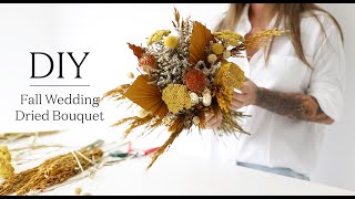 How to Make an Easy Dried Flower Bouquet