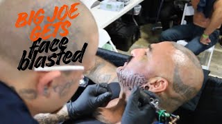 BIG JOE GETS FACE BLASTED DEAD GAME