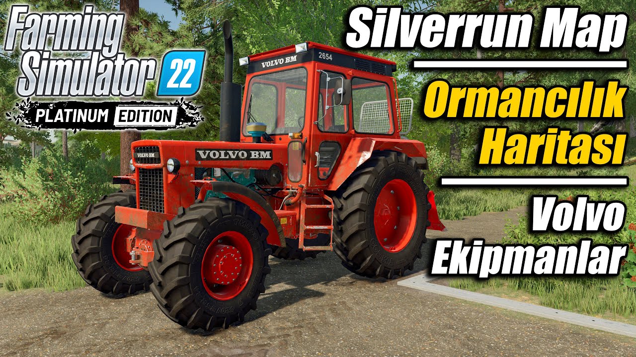 ORMANCILIK HARİTASI // AYLAR SONRA BİR İLK | SILVERRUN MAP #1 | FS22 !!