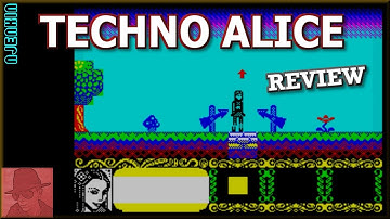 Techno Alice : Homebrew from 2020 - on the ZX Spectrum 48K !! with Commentary