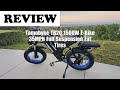 Tamobyke TB20 E-Bike Review: 1500W Motor, 35 MPH Speed - Worth It? 2025
