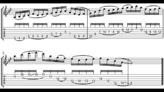 Martin Miller - Quick Legato Lick + Tab/Sheet