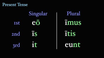 Irregular Verbs: eo, ire, ii