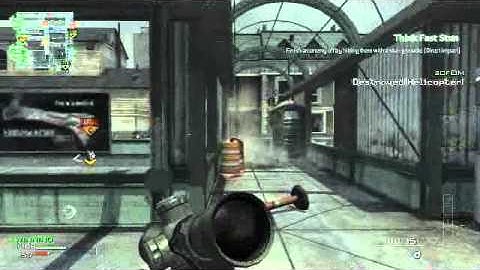 Nice no scope wallbang