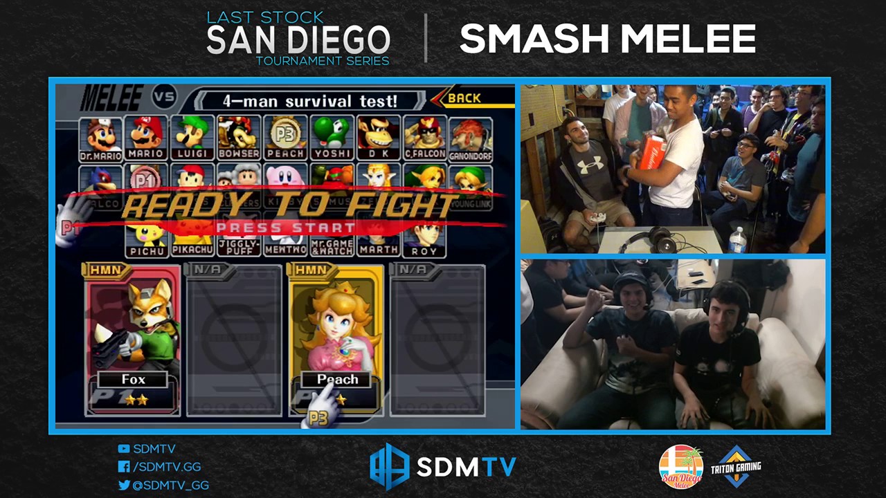 LSSD 100 - UCSD vs. San Diego Melee Crew Battle - SSBM Crews - Smash Melee