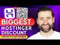 Hostinger coupon code (September special) | Grab the biggest Hostinger discount