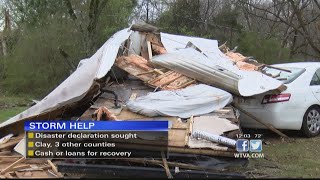 Mississippi requests federal aid approval for March 22 severe weather