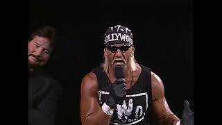 Hollywood Hogan & Ted Dibiase Close Out Nitro. Hogan Gloats And Taunts Macho Man & Piper Wcw