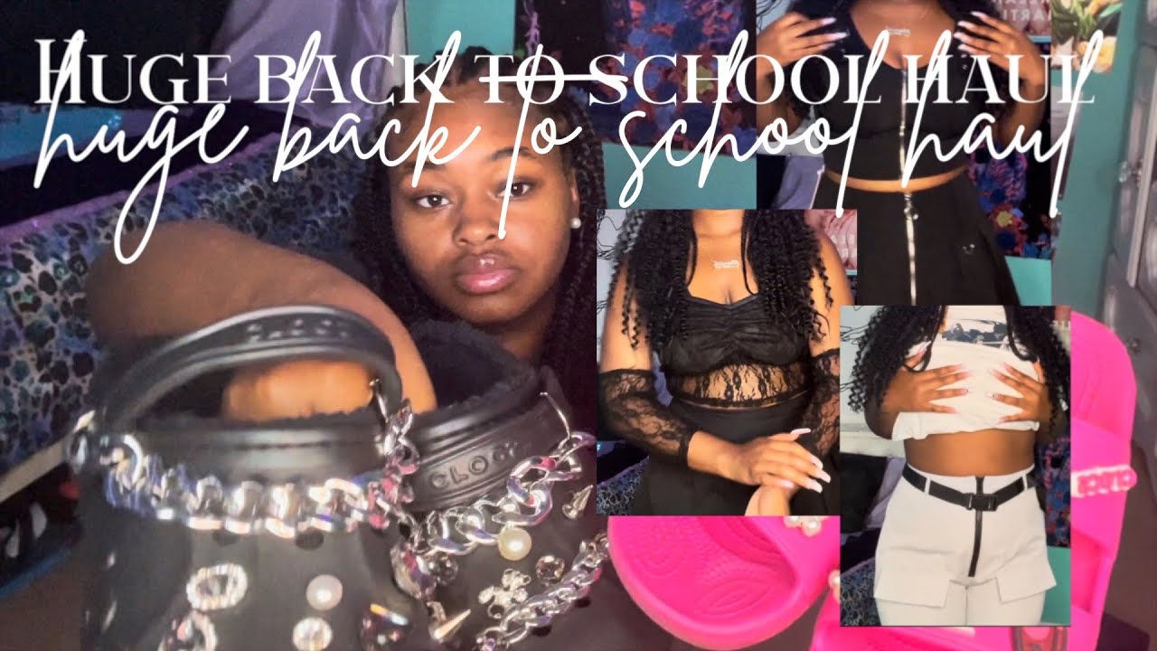 HUGE BACK TO SCHOOL CLOTHING TRYON HAUL🛍 ( junior year) 500+ YouTube