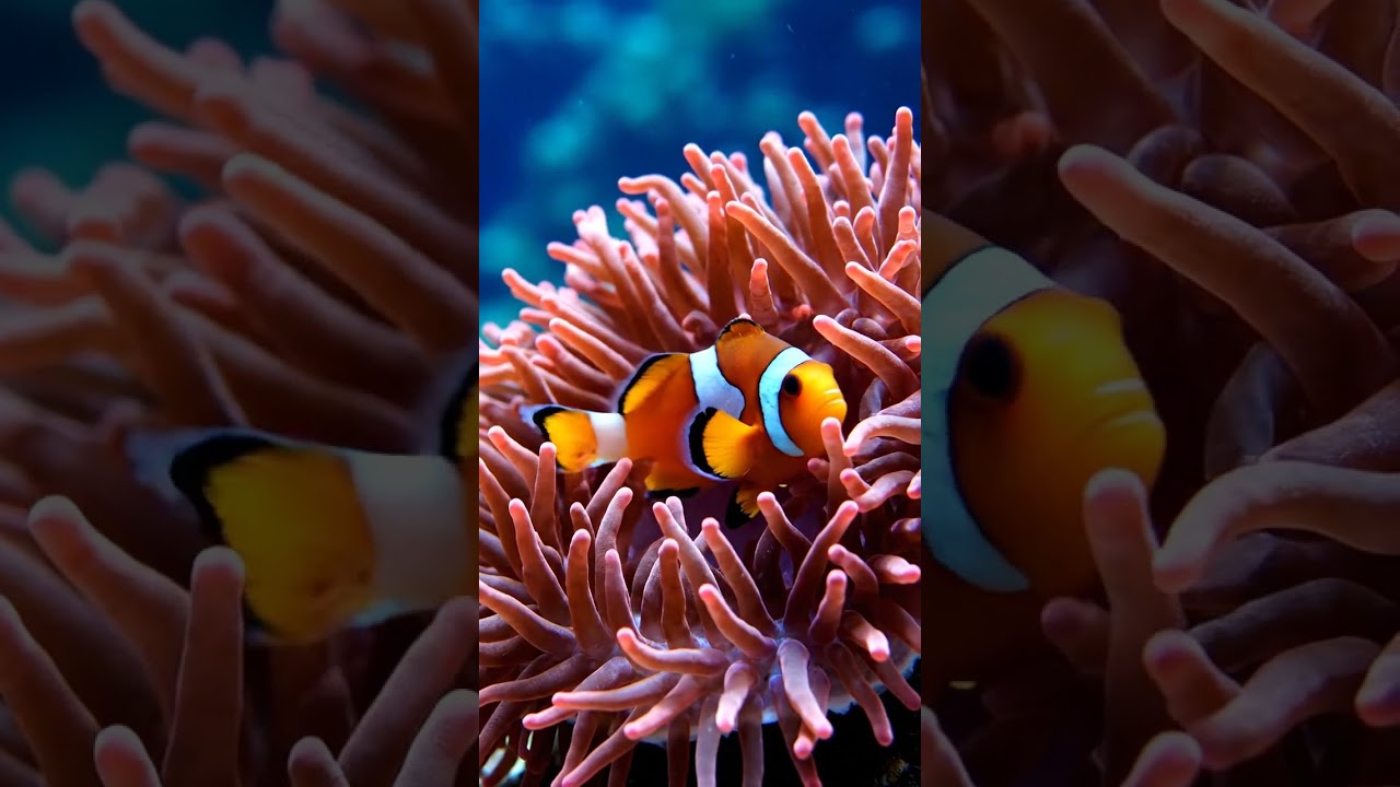Le poisson clown et son amie l'anémone : une amitié INCROYABLE !
