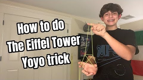 How to do the Eiffel Tower yoyo trick for beginners 