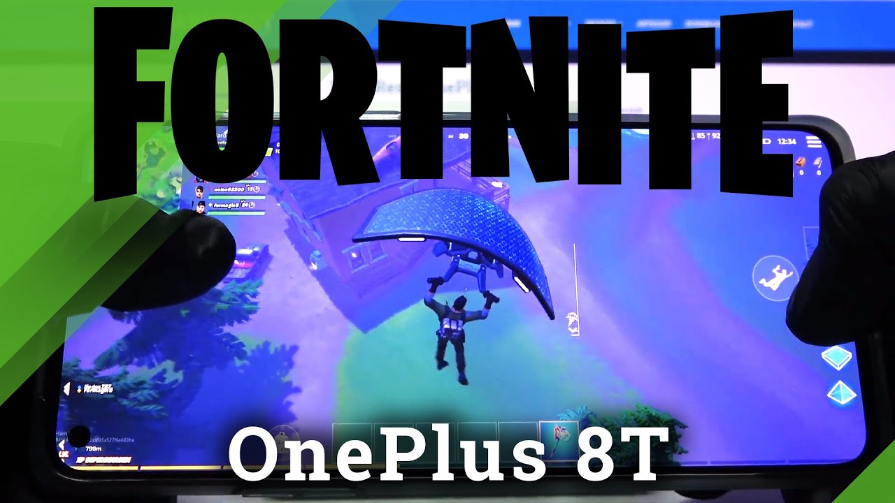 Gameplay of Fortnite on Oneplus 8T – Efficiently Test
