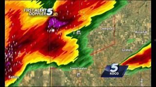 KOCO Tornado Coverage 4-16-15 Part 1