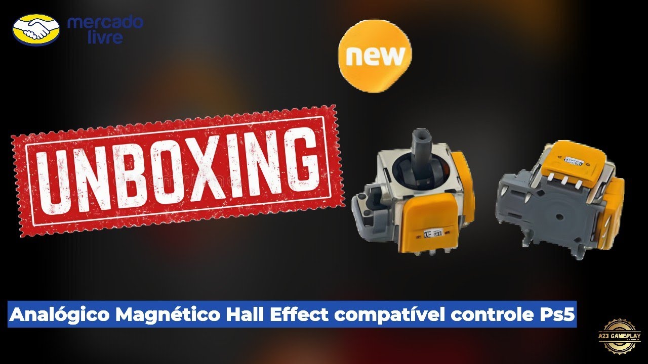 Распаковка: Аналоговый магнитный контроллер Холла, совместимый с PS5