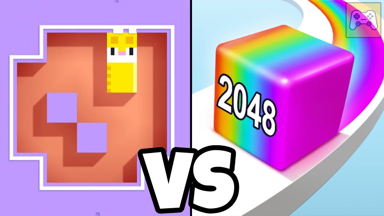 Jelly Run 2048 vs Long Cat ✦ ASMR Gameplay Android iOS • 2048 Number Merge And Puzzle Games